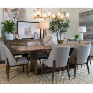 alder wood dining table